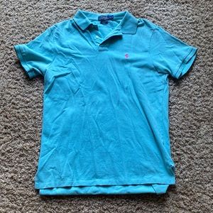 Men’s polo Ralph Lauren.
